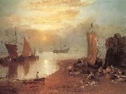 J.M.W. Turner Sun Rising through Vapour oil on canvas